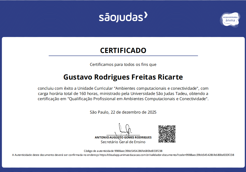 Ambientes computacionais e conectividade